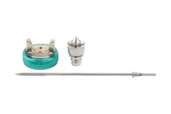 Набор для краскораспылителя AS802HVLP: сопло 1,7мм, игла, чашка// Stels