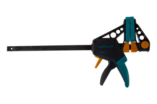 Струбцина быстрозажимная Wolfcraft проф (диапазон зажима/распора 300/560мм)