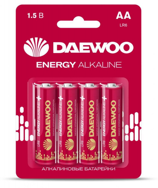 Элемент питания LR06 (AA) Daewoo Energy Alkaline