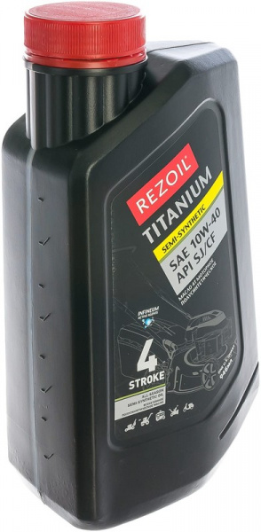 Присадка REZOIL TITANIUM 4-т. п/синт. (до -30°С) SAE 10W-40 API SJ/CF 0,946 л.
