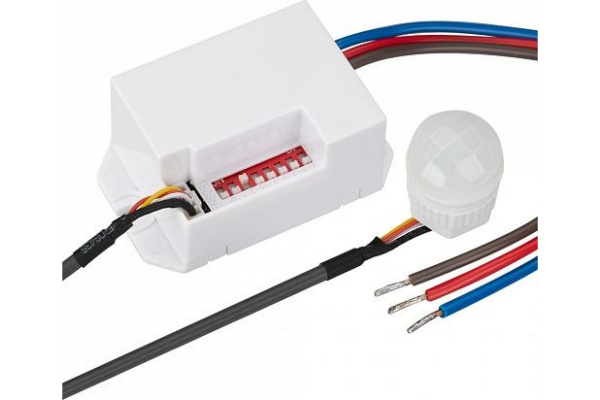 Датчик движения PRIME-PIR-IN-360-230V-MULTI (56x33mm, 800W, IP20) Arlight