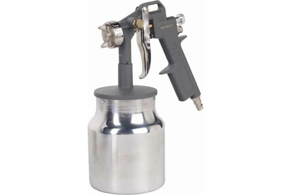 Пневмокраскораспылитель PATRIOT LV 162В.  н/б 1,0 л, сопло 1,5 мм, ,141- 200 л/мин, быстр