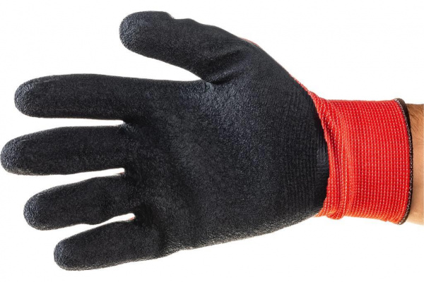 Перчатки EKF PROFI нейлоновые с рельефным латексом PROxima pe15nl-proxima