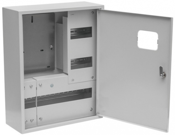 Навесной учетный щит ЩУРн-3/36зо-1 560х550х165мм IP31 УХЛ3 LIGHT Metal Industry