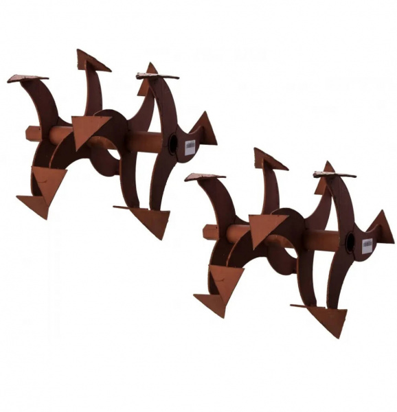 Фрезы "Гусиные лапки" 4-зуб. (360х300хS24мм) к м/б CARVER MT-650, 10.97кг (2шт)