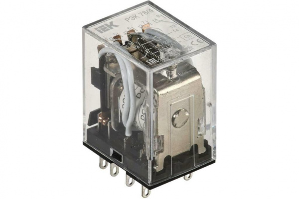 Реле промежуточное РЭК78/4(MY4) 3А 24В DC IEK