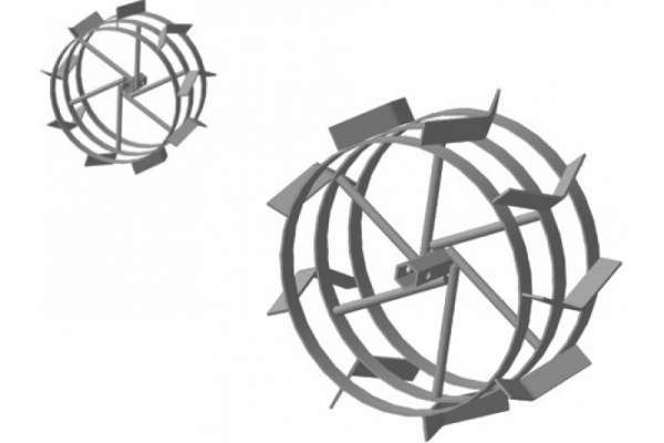 Грунтозацепы 380х180хS-24 к м/к CARVER-650, BRAIT -75/80/105/35/45 Husqvarna 230/338 (2шт)