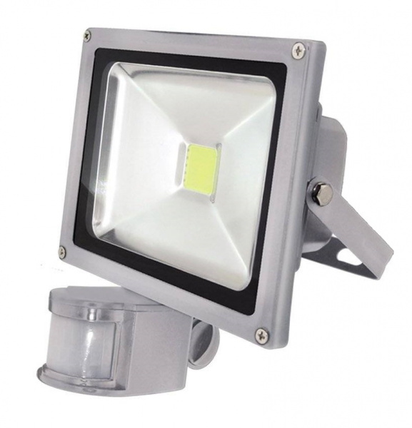 Прожектор светодиодный TDM "Народный" 10Вт с датчиком