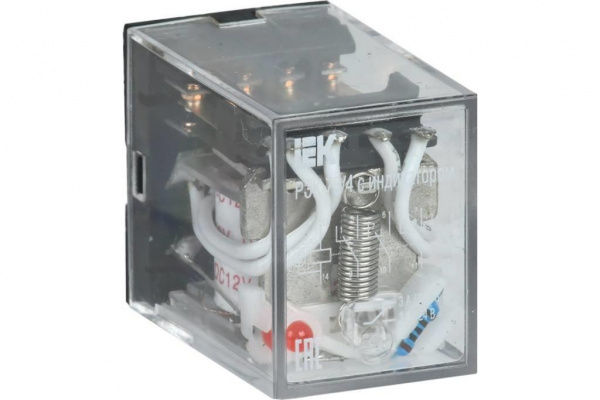 Реле промежуточное РЭК78/4(MY4) 3А 12В DC IEK