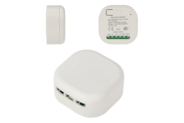 Умное одноканальное реле Wi-Fi+RF SECURIC