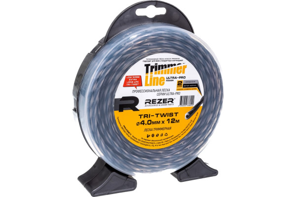 Леска REZER TRI-TWIST 4.0ммХ12м треугольник с сердечником