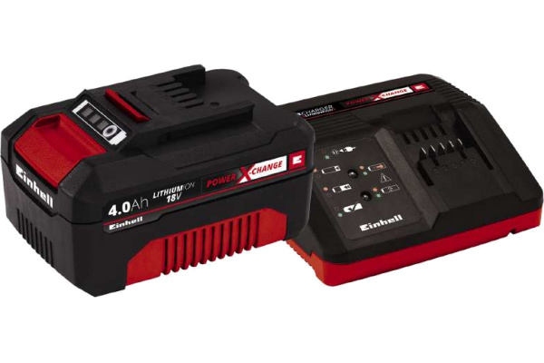 Устройство зарядное + аккумулятор Einhell PXC 18В 4 Ач