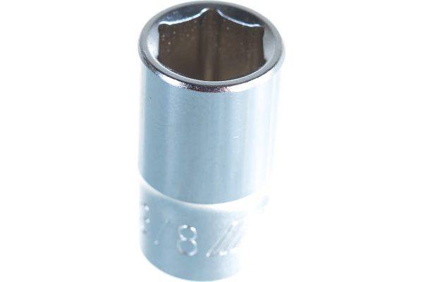 Головка торцевая 6-гранная 1/4" х 3/8", длина 25мм JTC /1/20/1000