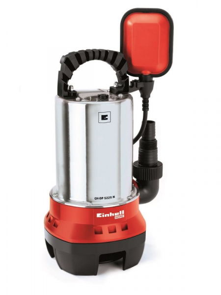 Насос погружной дренажный для грязной воды Einhell GC-DP 5225 N, 520Вт, 10000л/ч, 25мм