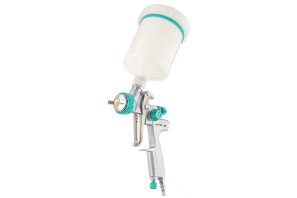 Краскораспылитель AG 901 LVMP профессиональный, гравитационного типа, сопла 1,3 и 1,1 мм// Stels