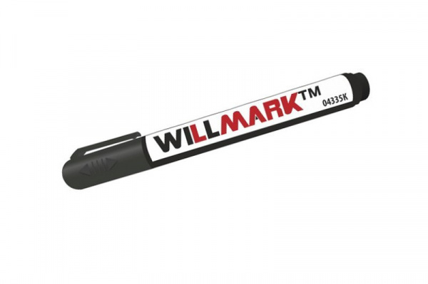 Маркер перманентный черный WILLMARK