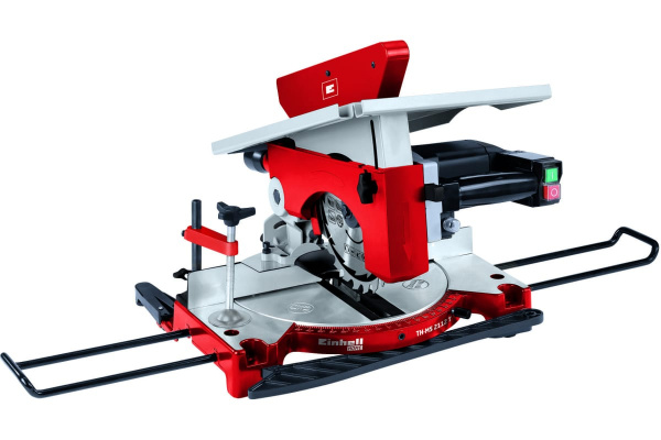 Пила торцовочная с площ. Einhell TC-MS 2112 T, 1200Вт, 210х30мм, пропил 120х55мм