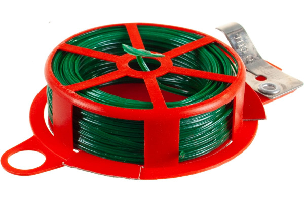 Проволока GRINDA подвязочная 20 м, пластиковое покрытие (8-422341)