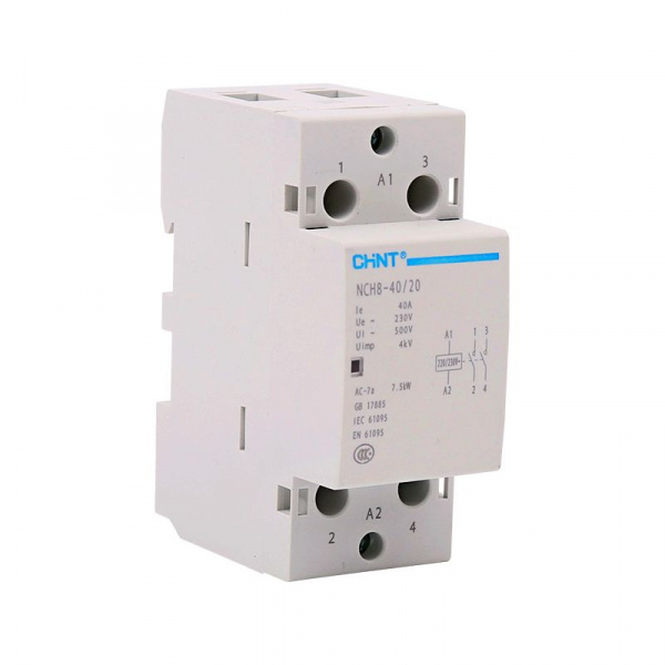 Контактор модульный NCH8-40/20 40A 2НО AC220/230В 50Гц (R) 256081 Chint