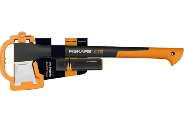 Топор-колун Х17 + точилка Fiskars