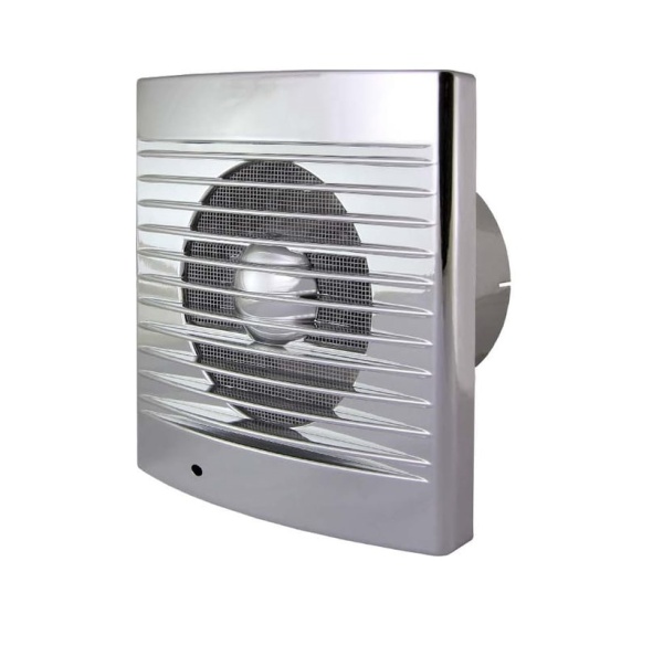 Вентилятор бытовой настенный 120 С-2, хром TDM