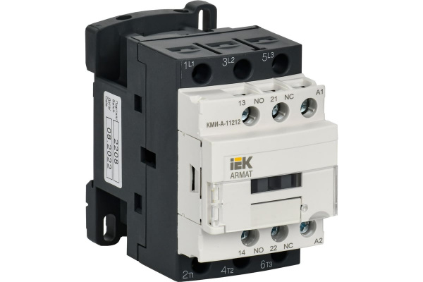 Контактор ARMAT КМИ-А-11212 LC1D 12А 230В/АС3 1НО/1НЗ IEK