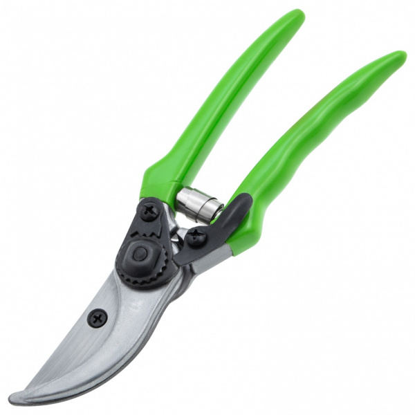 Секатор прямого реза, 200 мм, металлические обрезиненные рукоятки// Palisad