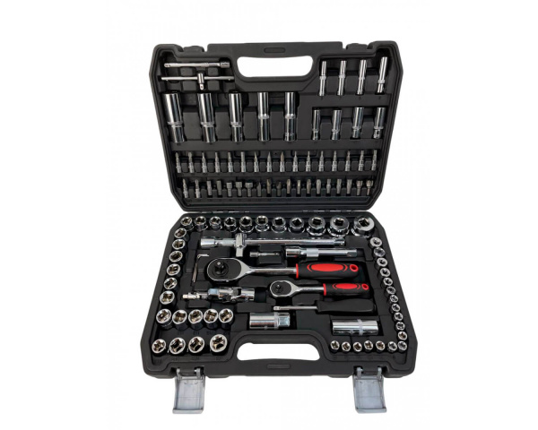Набор инструментов DAMAN 108пр 1/4",1/2" 4-32мм 6-гран. пластик кейс