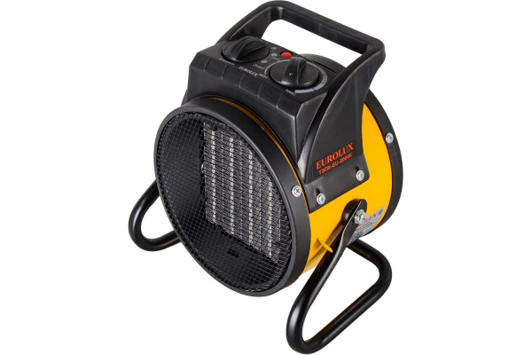 Пушка тепловая электрическая Eurolux ТЭПК-EU-2000K (керам.нагревательный элемент,круглая)
