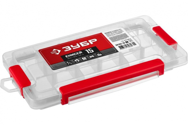 Органайзер "ЕНИСЕЙ-15" пластиковый, ЗУБР