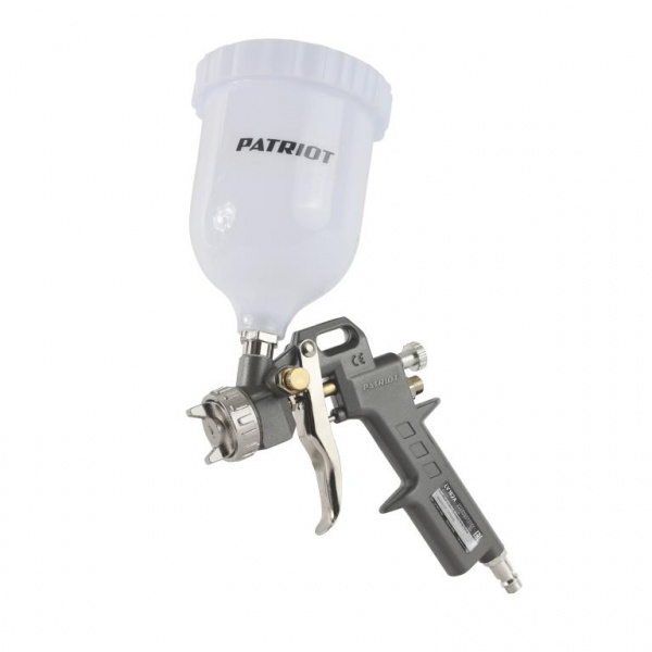Пневмокраскораспылитель PATRIOT  LV 162А,  в/б 0,6 л, сопло 1,5 мм, , 141- 200 л/мин, быс
