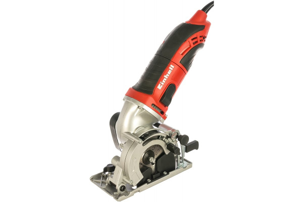 Мини-пила дисковая Einhell TC-CS 860 Kit, 450Вт, 6000об/мин, 3 диска в комплекте, кейс