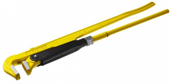 Трубный ключ с прямыми губками STAYER PROFIX, №0, 1/2″, 240 мм (27311-0)