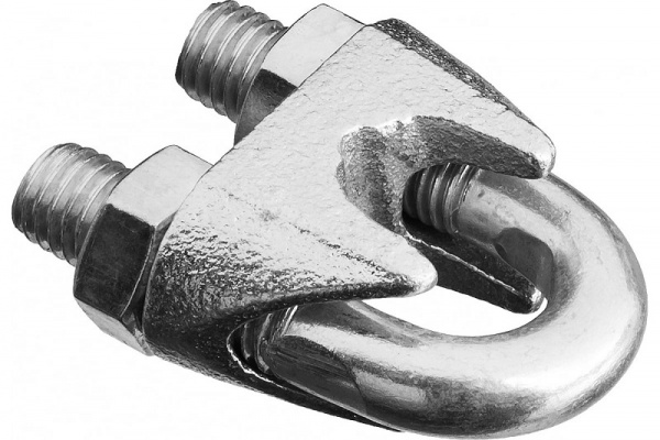 Зажим троса DIN 741, 19мм, 8 шт, оцинкованный, STAYER