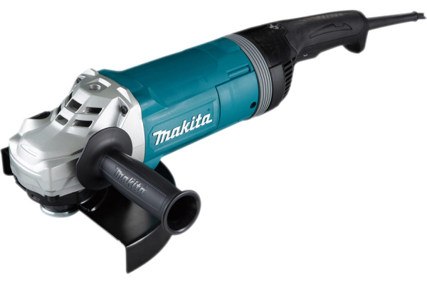 УШМ Makita 230 мм, 2700Вт, 6600об. плавн.пуск, антивиб.рук, антирестарт расцепляющая муфта тормоз дв