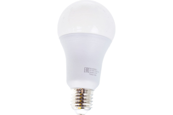 Лампа светодиодная Eurolux LL-E-A70-20W-230-2,7K-E27 (груша, 20Вт, тепл., Е27)