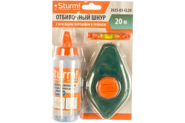 Шнур отбивочный Sturm! 20м 2025-03-CL20