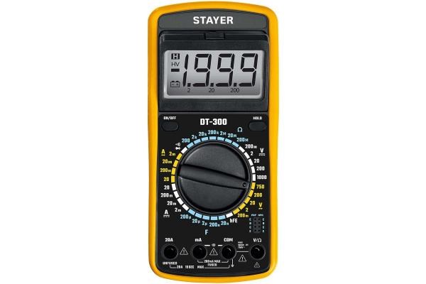 Цифровой мультиметр STAYER DT-300