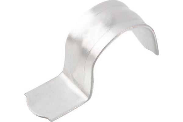 Скоба однолапковая металлическая оцинкованная Fixpistols F-CM16