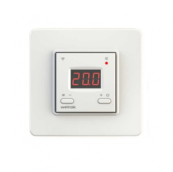 Терморегулятор Welrok az, встраиваемый, цифровой, программируемый с WiFi, 3 кВт