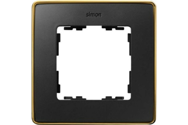 Рамка Графит/Золото 1П (Металл) Detail82