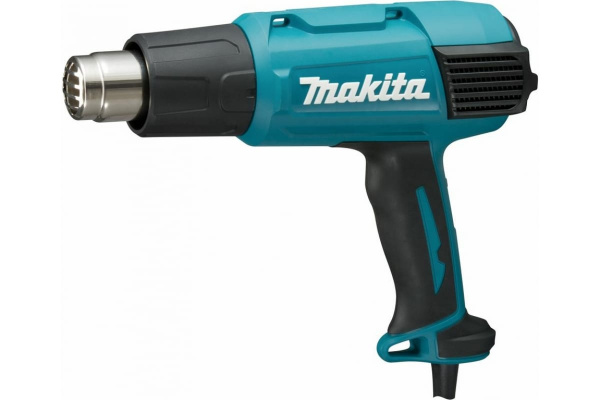 Фен Makita HG6031VK (1800Вт, 50/600*C, 250/500л/мин) 0.67кг кейс