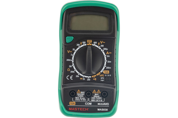 Мультиметр портативный MAS830 MASTECH