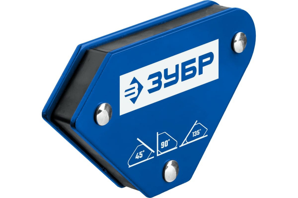 Набор угольников магнитных для сварочных работ ЗУБР УМ-3, 4 шт, 4 кг, Профессионал (40050-04)