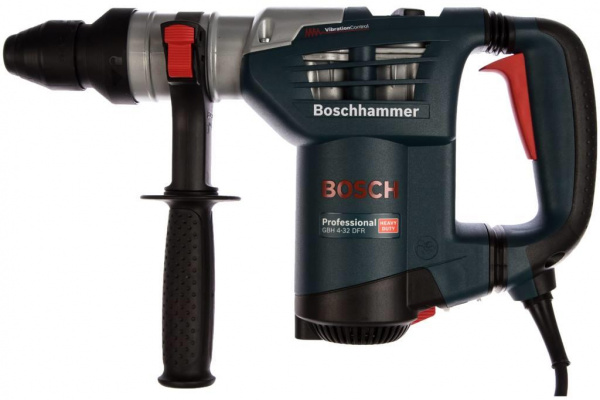 Перфоратор 900Вт 4,2Дж GBH 4-32 DFR Bosch (в кейсе с дополнительной рукояткой)