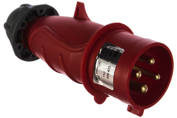 Вилка переносная 024 32А 415В 3Р+РЕ IP44 MAGNUM IEK