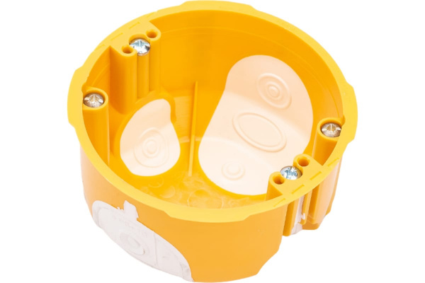 Коробка установочная Kopos, для полых стен, 73×45 IP30 желтая