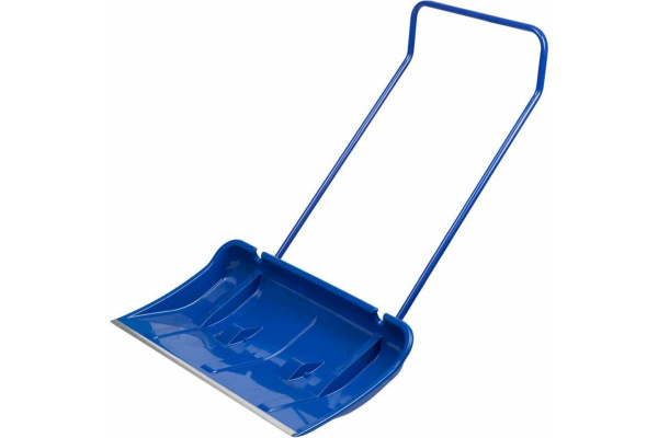 Пластиковый ковш 820 мм, с алюминиевой планкой, с колесиками, снеговой ЗУБР СКАНДИНАВИЯ