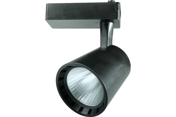 Светильник трековый LED PTR 0330 30w 4000K (черный) IP40 Jazzway