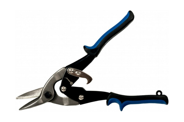 Ножницы по металлу КОБАЛЬТ 250мм прямой рез сталь до 1,2мм